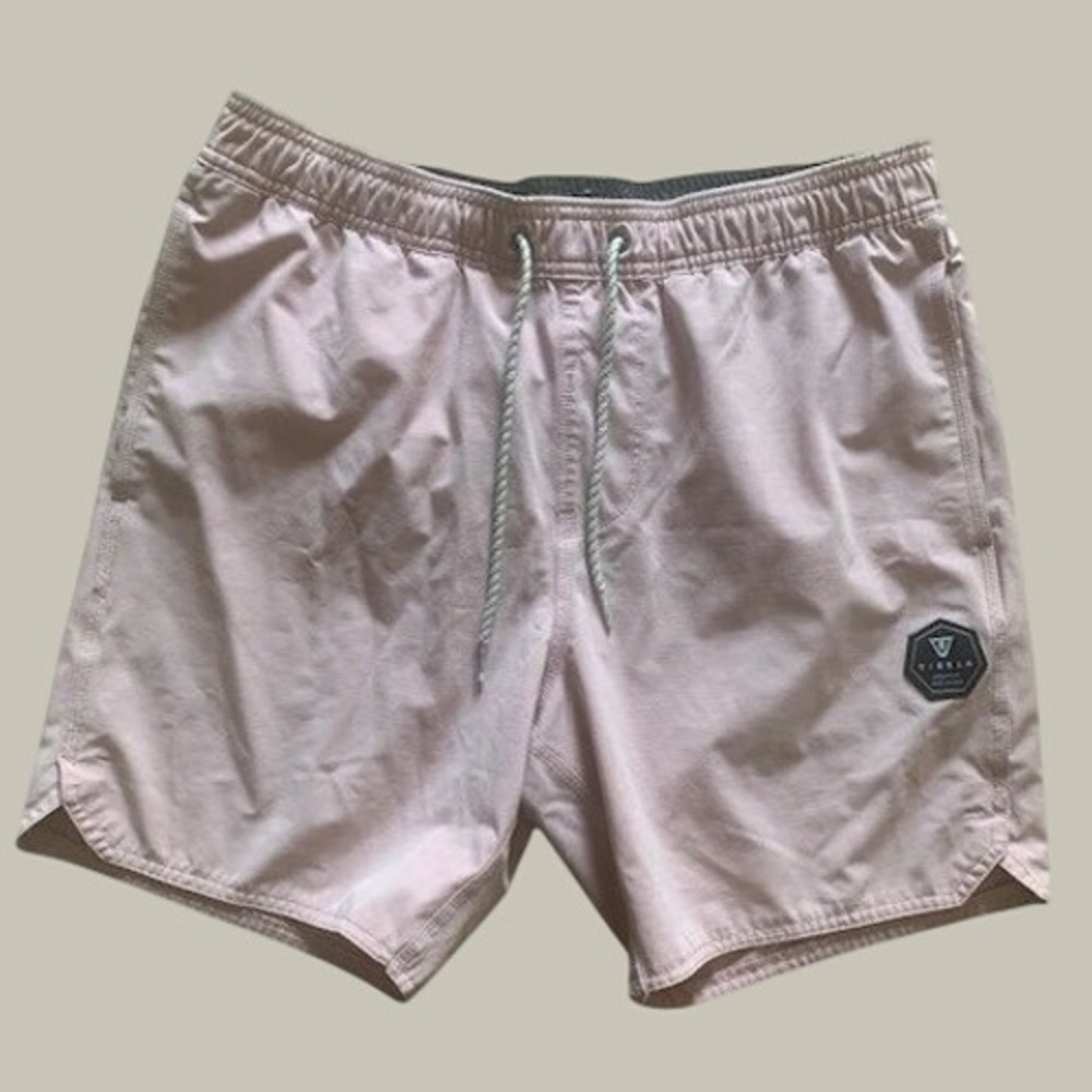Vissla Obre Pink Eco-Elastic Board Shorts Mens Size Medium M130OBRE Swim Trunks